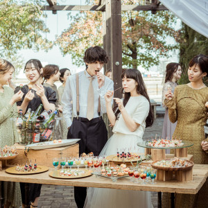 披露宴会場|KITAHAMA W(キタハマダブリュー)の写真(56645420)