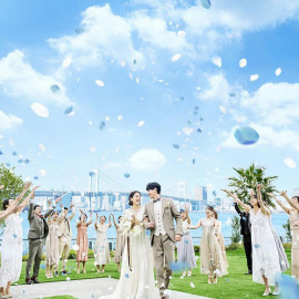 ＼リゾ婚必見／都内で叶う上質な一日×ガーデン演出◎非日常体験