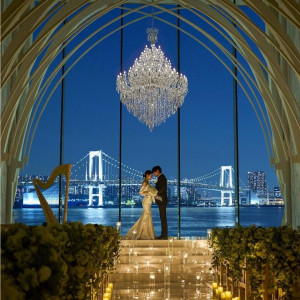 【豪華150万特典】海と光の感動挙式&ガーデン演出*ミシュラン付