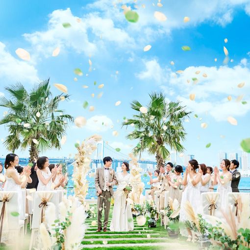 ララシャンスガーデン東京ベイの結婚式の公式写真（1枚目）