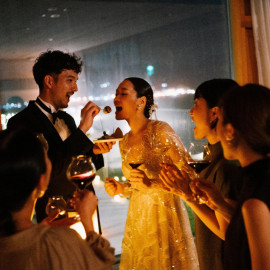 【2名~少人数W】簡潔打合せで叶うカジュアル婚*絶品試食付