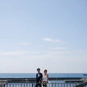 目の前には青い海がどこまでも広がっています|HOTEL AO KAMAKURA（ホテル 青 鎌倉）の写真(26323985)