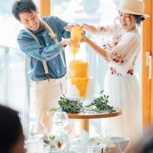 入刀ではないカタチでの共同作業も可能|HOTEL AO KAMAKURA（ホテル 青 鎌倉）の写真(47429297)