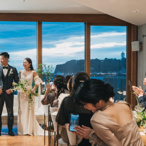 披露宴会場（UMI）からの景色も堪能していただけます|HOTEL AO KAMAKURA（ホテル 青 鎌倉）の写真(54170722)