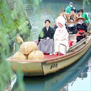 残▲12/13限定◆貴重な花嫁舟体験◆さわら祝言体験★試食&会場見学