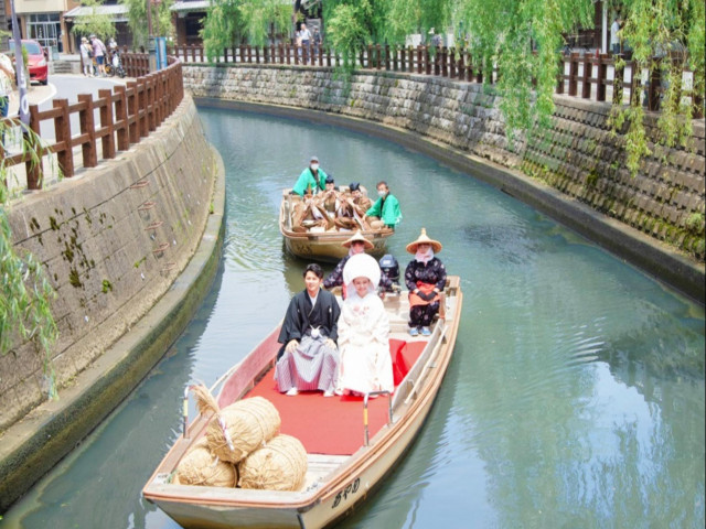 貴重な花嫁舟体験