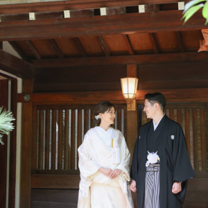 800年の歴史をもつ代々木八幡宮。日本古来の正統和装結婚式が叶います。|代々木八幡宮（アントワープブライダル）の写真(33174937)