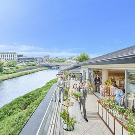 1万GIFT×ペアディナー券【京フレンチ試食】鴨川ロケーション×川床W