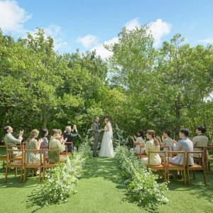 \ギフト券1万★挙式料全額/駅1分*貸切ガーデンW×贅沢5品試食