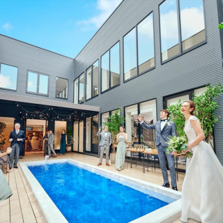 ◆ギフト券1万円付◆貸切ガーデン邸宅×オリジナルW×4万円試食