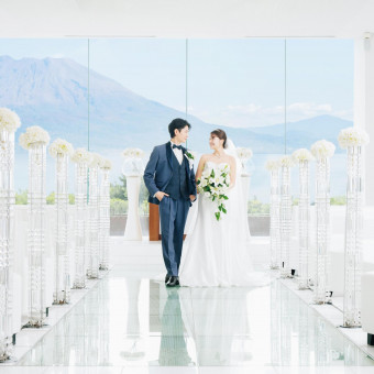 鹿児島ならではの絶景とともに、フォトウエディングや前撮りを叶えて