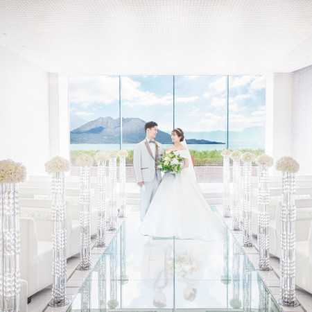 四季が彩る広大な景色で美しい結婚式。ここにしかない美しい舞台で誓うことができる