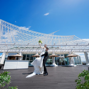 神戸のランドマークで叶える感動の結婚式|OCEAN PLACE（オーシャンプレイス）の写真(34059601)