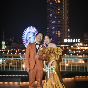 神戸の夜景を楽しめるナイトウェディング|OCEAN PLACE（オーシャンプレイス）の写真(55620875)