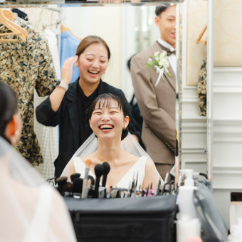 「結婚式が」ではなく「おふたりが」を大切に、安心して自分らしさを叶えられる。