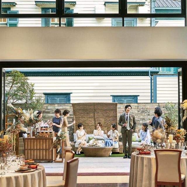 ガーデンウェディング｜THE SEASONS LANDMARK KOBE KITANO ザ