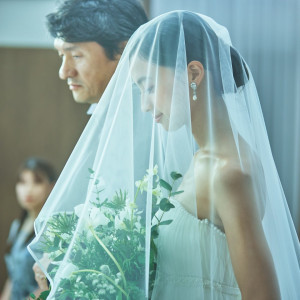花嫁を送り出す父と娘の大切なひととき|KUMAMOTO MONOLITH（熊本モノリス）の写真(55435379)