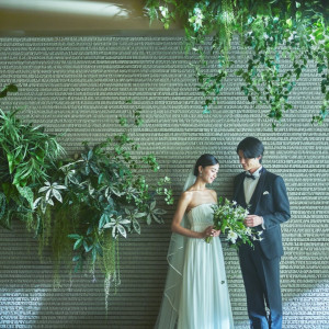全館貸切なので待合もおふたりらしくコーディネート|KUMAMOTO MONOLITH（熊本モノリス）の写真(55435900)