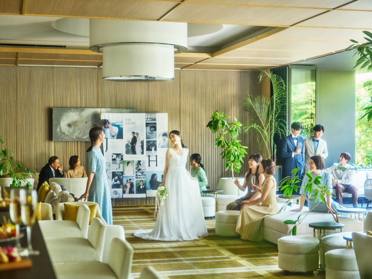 会場、食事、衣裳。そのすべてを五感で