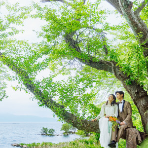 琵琶湖を近くに感じて、思い出の写真撮影も可能|Flairge Dalliance（フレアージュダリアンス）の写真(31625050)