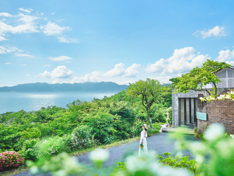琵琶湖の畔をプライベートガーデンに ゲストと自然体で愉しむ
