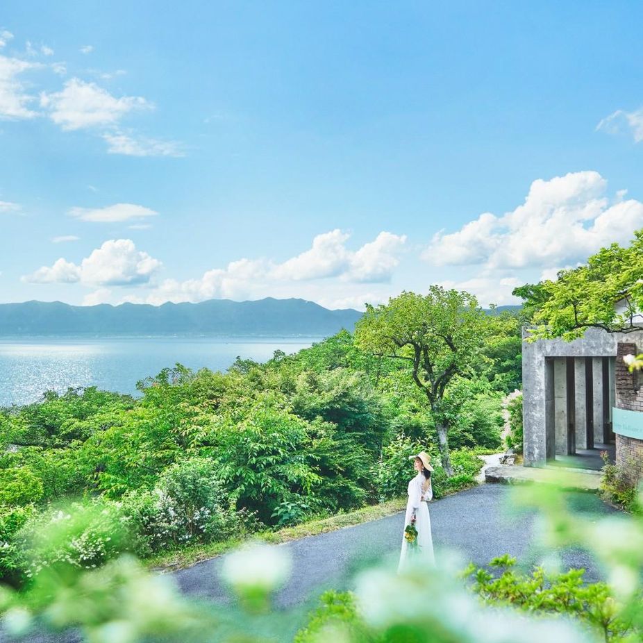琵琶湖のほとりに佇む一軒家で、寛ぎと祝福の一日を|フレアージュダリアンス（Flairge Dalliance）の写真(58233350)