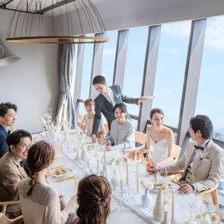 【10名59万~少人数】貸切◎専用会場×眺望チャペル×3万試食