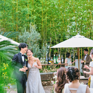 プライベートガーデンでのパーティーも|ラソールガーデン熊本（LAZOR GARDEN KUMAMOTO）の写真(50229044)