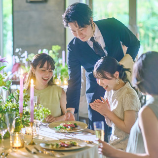 専属サービスマンがゲストをおもてなし。安心してお任せいただける体制を完備。