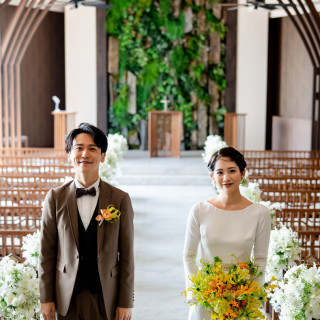 花嫁憧れのチャペルでのお写真