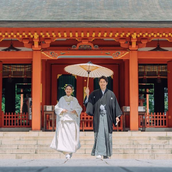 藤崎宮や加藤神社と提携し和婚も安心♪披露宴だけのご案内も可能！