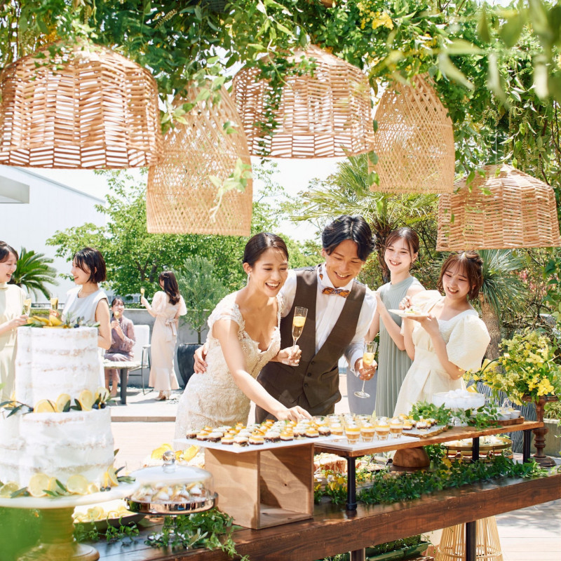 熊本のデザートビュッフェの提供が可能な結婚式場特集