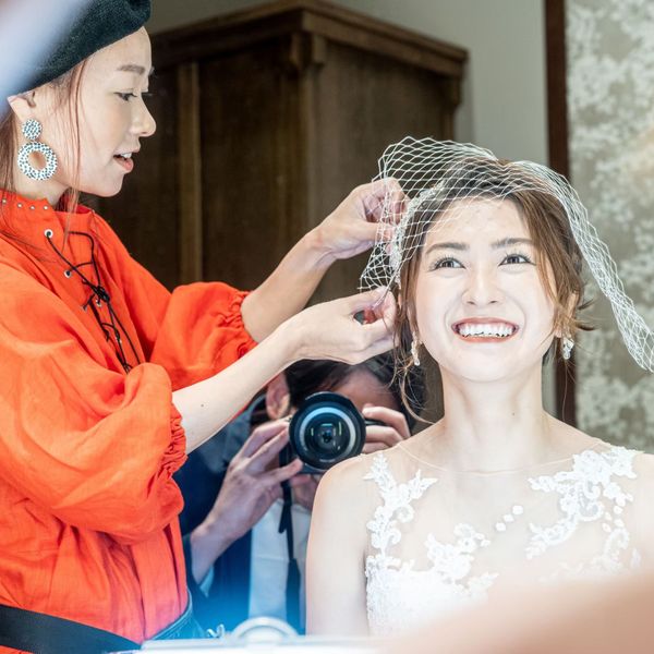 衣裳やヘアメイクは専属のスタッフが当日までしっかりサポートします|ラソールガーデン熊本（LAZOR GARDEN KUMAMOTO）の写真(13531684)