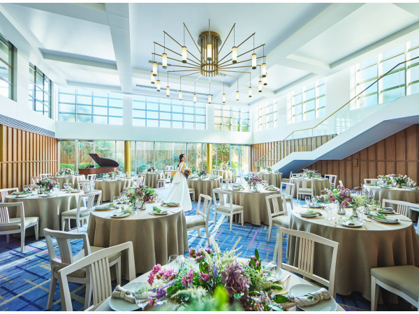 『編む』をテーマにデザインされた おもてなしの美空間