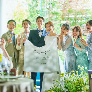 大切なゲストに囲まれて過ごす、喜びの詰まった一日|OITA MONOLITH（大分モノリス）の写真(55455489)