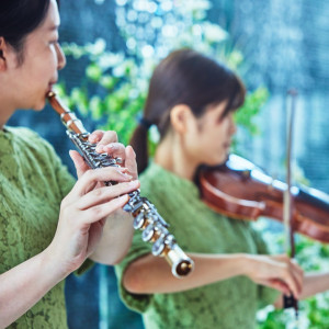 祝福の音色がつくりだす神聖な誓い|OITA MONOLITH（大分モノリス）の写真(55455248)