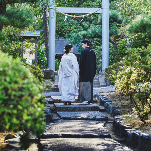 近隣神社での神前式後のパーティーも可能|OITA MONOLITH（大分モノリス）の写真(35996480)