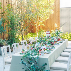 プライベートガーデンで開放的なガーデンパーティも|OITA MONOLITH（大分モノリス）の写真(55455690)