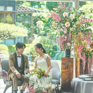 優しいラベンダーカラーが上品さと可愛さを兼ね備えたコーディネート|OITA MONOLITH（大分モノリス）の写真(55456372)