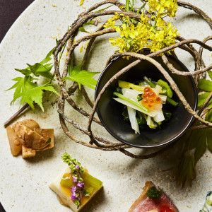 伝統とモダン一皿一皿に和を込めた料理をテーマに、和食の伝統とフレンチの技法や食材を融合|ANDO HOTEL NARA（アンドホテル）の写真(10733219)