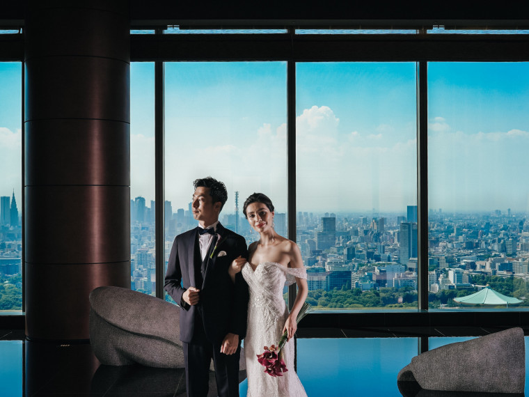 【東京の景色を一望】タイムレスな美しさが息づくウエディング