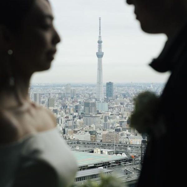 フォトスポットの1つ、皇居を臨める石庭|フォーシーズンズホテル東京大手町の写真(53039463)