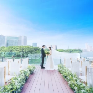 東京湾スカイツリーを臨む絶景|SUD RESTAURANT TERAKOYA/テイクアンドギヴ・ニーズウェディングの写真(11951793)