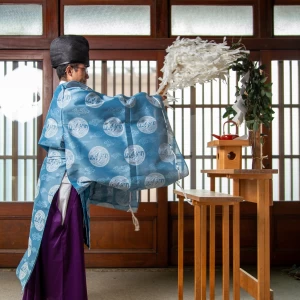 【神前式も可能】地元川越の川越八幡宮の神様をお呼びして施設内での神前式も可能。また八幡宮での挙式プランもございます。|～明治二年創業～　丹徳庭園ウエディングの写真(12335976)