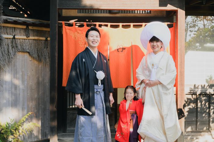 お子様もご一緒のファミリー結婚式。家族の絆を深めるかけがえのない時間。