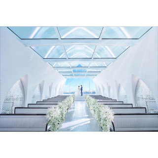 【初めての見学でも安心】ホテル最上階の感動チャペル体験フェア♪