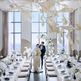 【洋装も和装も叶う】和モダン×建築美×牛フィレ付豪華試食