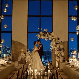 【おしゃれ花嫁必見*】最上階貸切ナイトウェディング×LOFT