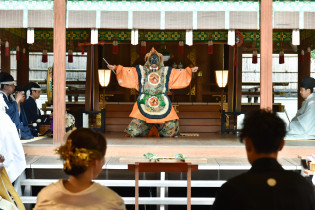 舞楽奉納（納曽利舞）|乃木神社・乃木會館の写真(32675233)