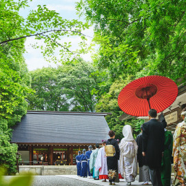 【AM限定】雅楽響く参進体験~半屋外神社見学×伝統試食付